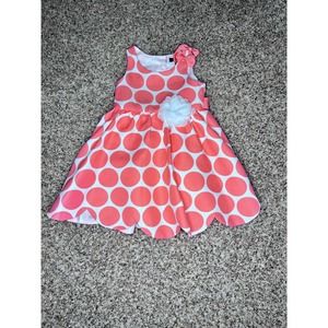 Zuni Pink Polka Dot Toddler Dress Gently Used 3T